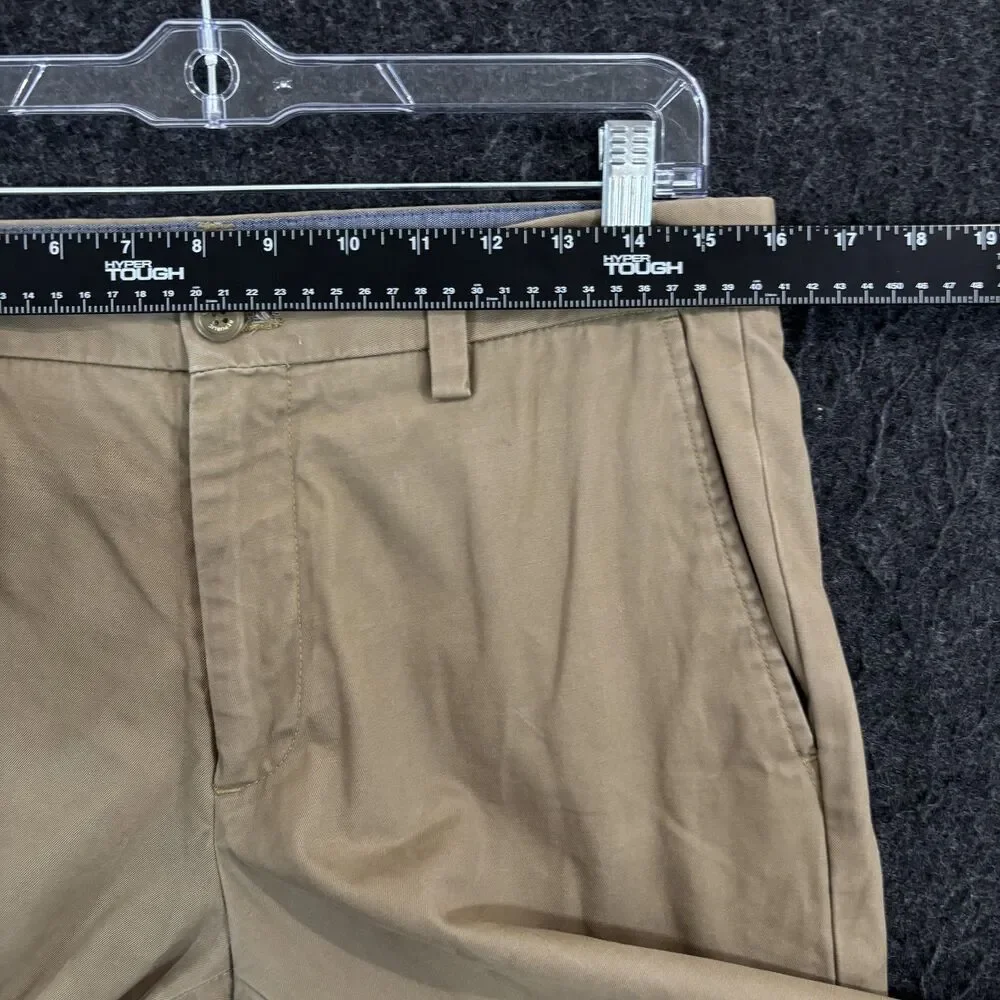 Banana Republic Emerson Chino Pants Men's 31x31 Khaki 100% Cotton Straight Leg